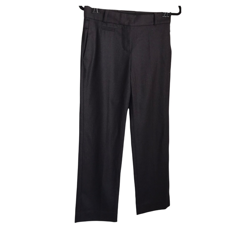 CHLOÉ WOOL STRAIGHT PANTS - GREY SIZE 34 made in France B48 - Picture 2 of 9
